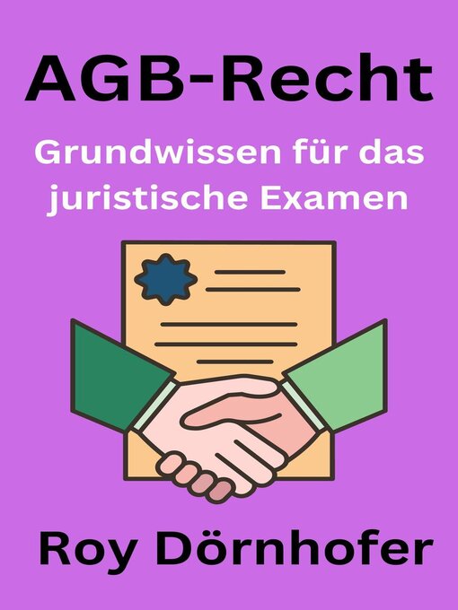 Title details for AGB-Recht by Roy Dörnhofer - Available